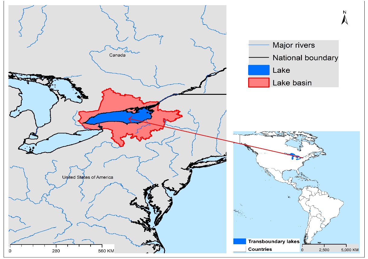 (a)Lake Ontario basin and associated  transboundary water systems